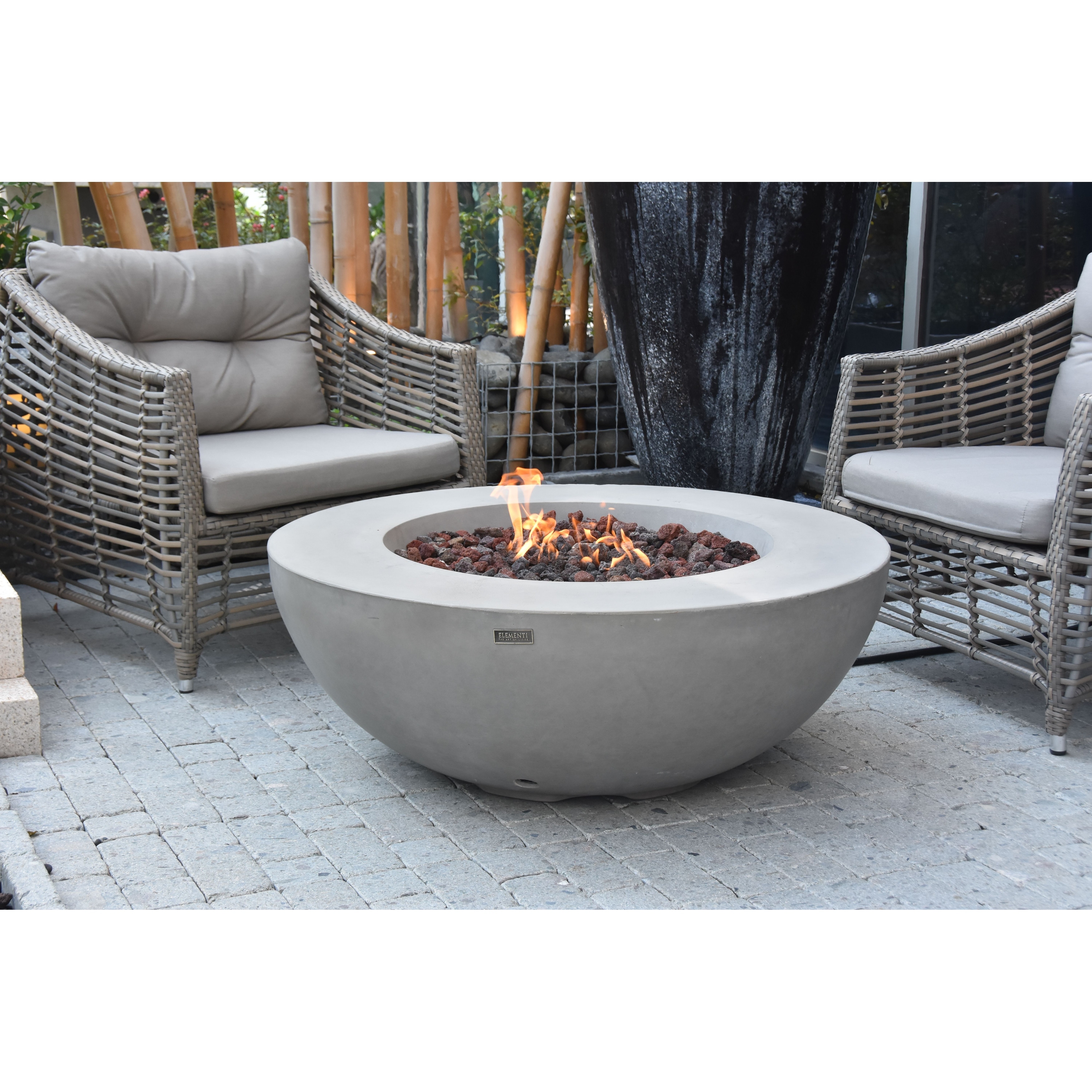 Outdoor Natural Gas Fire Pit